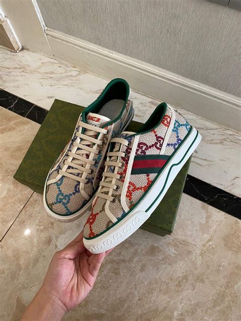 gucci leather shoes replica|knock off gucci tennis shoes.